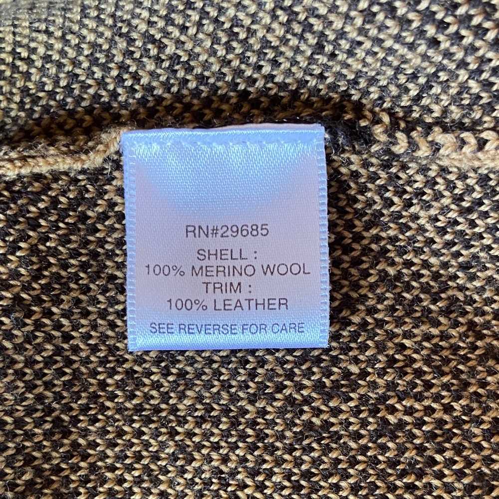 Pendleton Tan and Black Checkered Blazer - Picture 5 of 5